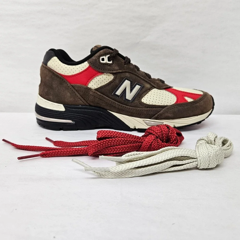 ALD X‎ New Balance 991 v1 Sneakers Made in UK W991AL1 Brown Beige Women Size 7.5
